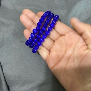 3 bracelet bundle blue